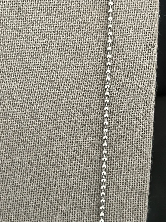 Silver Music Treble Clef Skull Pendant Necklace - Picture 5 of 6